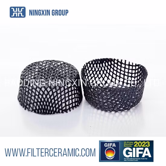Filtre de fonderie de filtre en fibre de verre en métal de tissu de fibre de verre de vente directe d'usine pour l'aluminium
