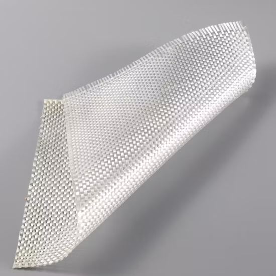 Tissu de textile tissé simple itinérant tissé par fibre de verre de fibre de verre d'E