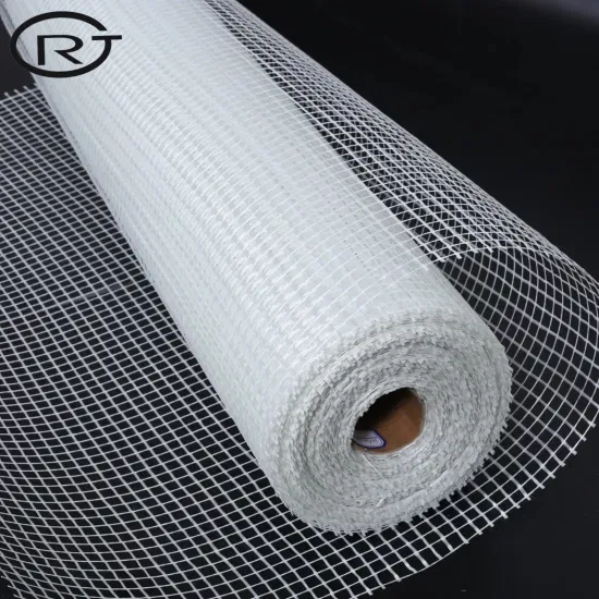 Tissu de maille de fibre de verre de béton de renfort de petit pain de tissu de maille de fibre de verre de haute résistance